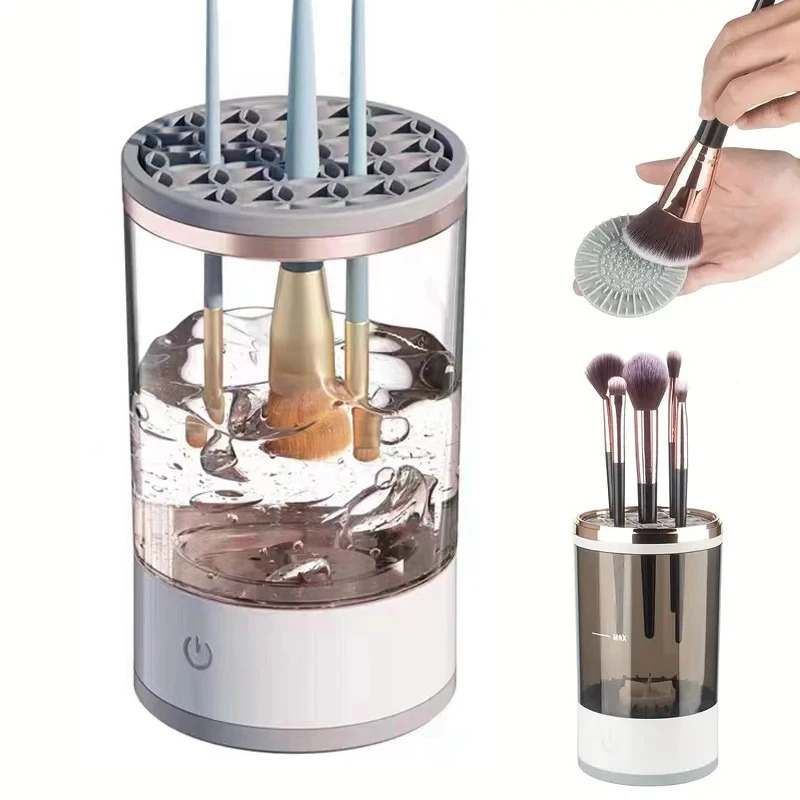 Beauty And Makeup Quotes - Automatic Electric Makeup Brush Cleaner USB