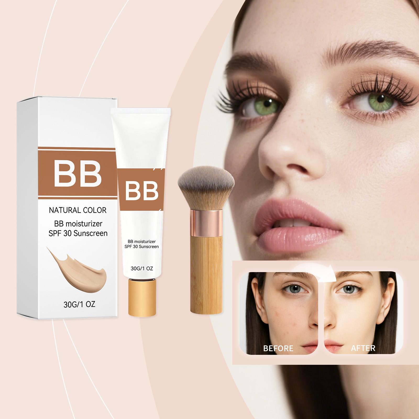 Bb Cream Tinted - SPF 30 Tinted Moisturizer BB Cream