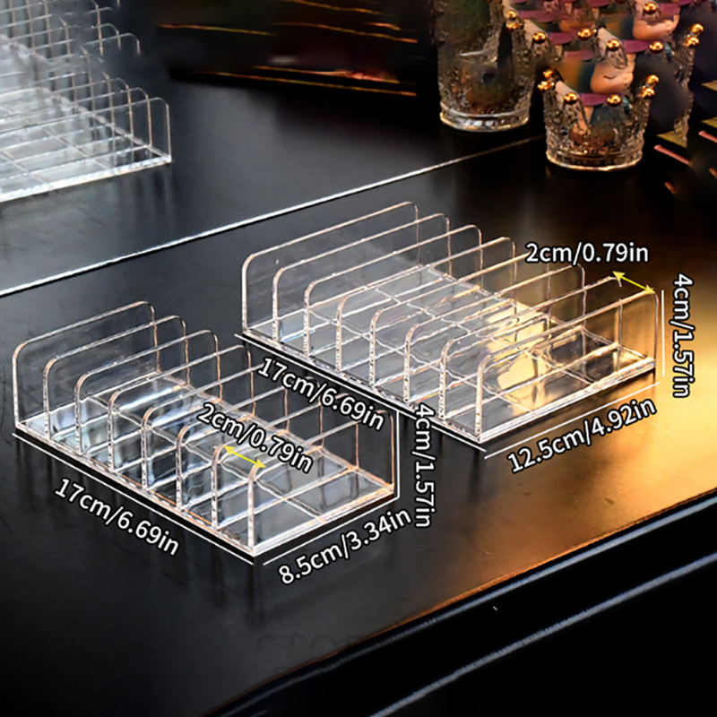 Beauty Makeup Eyeshadow Palette - Acrylic Eyeshadow Palette Organizer Compact Display
