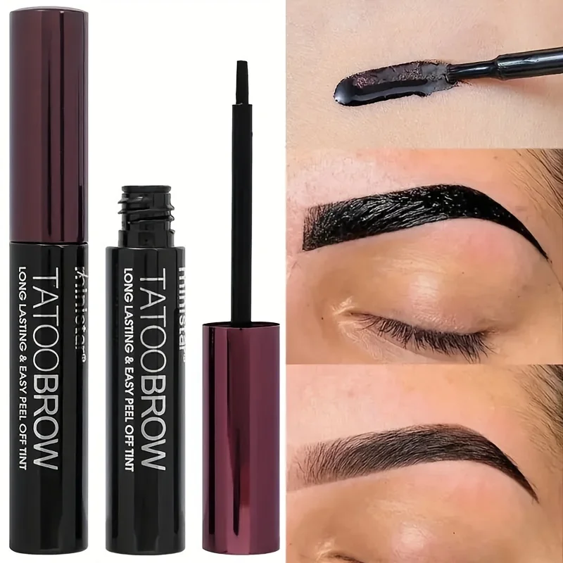 Bb Cream Tinted - 1pc Tattoo Peel Off Eyebrow Gel