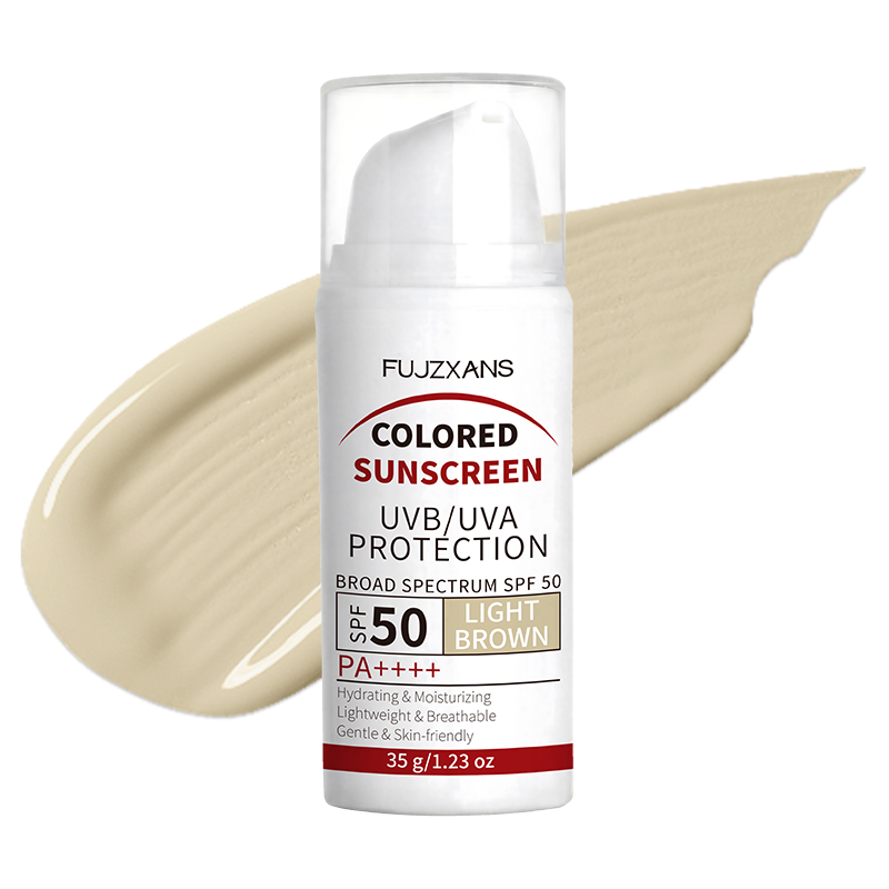 Bb Cream Tinted - Light Brown Tinted BB Cream SPF50-Titanium