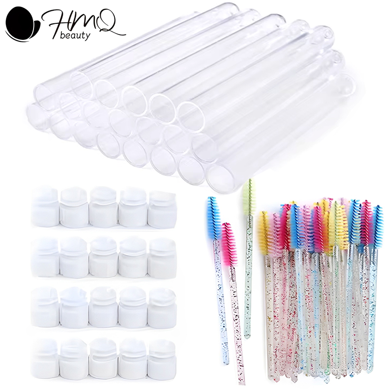 Beauty And Makeup Quotes - Eyelash Brush Tube With Eyebrow Brushes