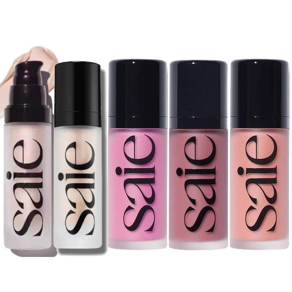 Huda Beauty Makeup Kit - Saie Glowing Liquid Blush Moisturizing Versatile