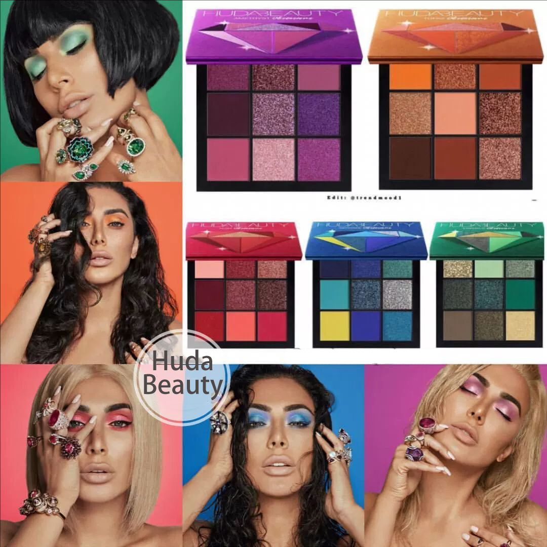 Huda Beauty Makeup Kit - Huda Beauty 9 Color Palette Diamond
