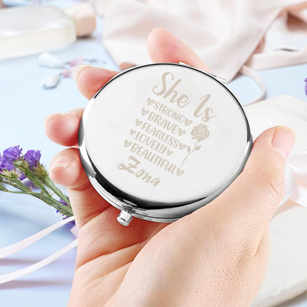 Beauty Makeup Names - 1pc Abstract She ls STRONG BRAVE