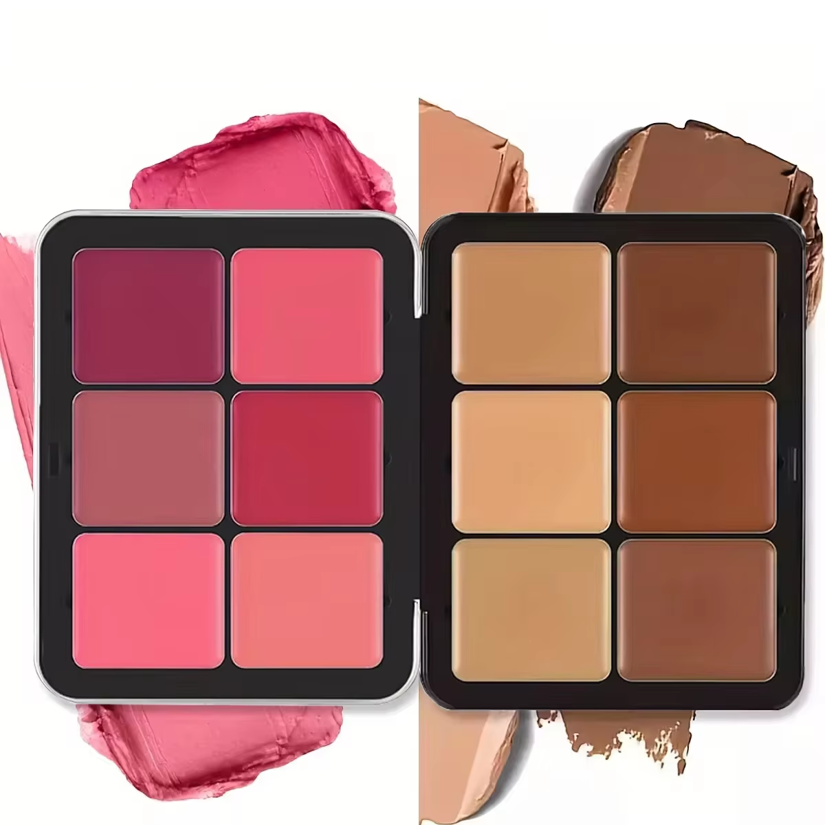 Huda Beauty Makeup Kit - 12-Color Concealer and Blush Palette Matte