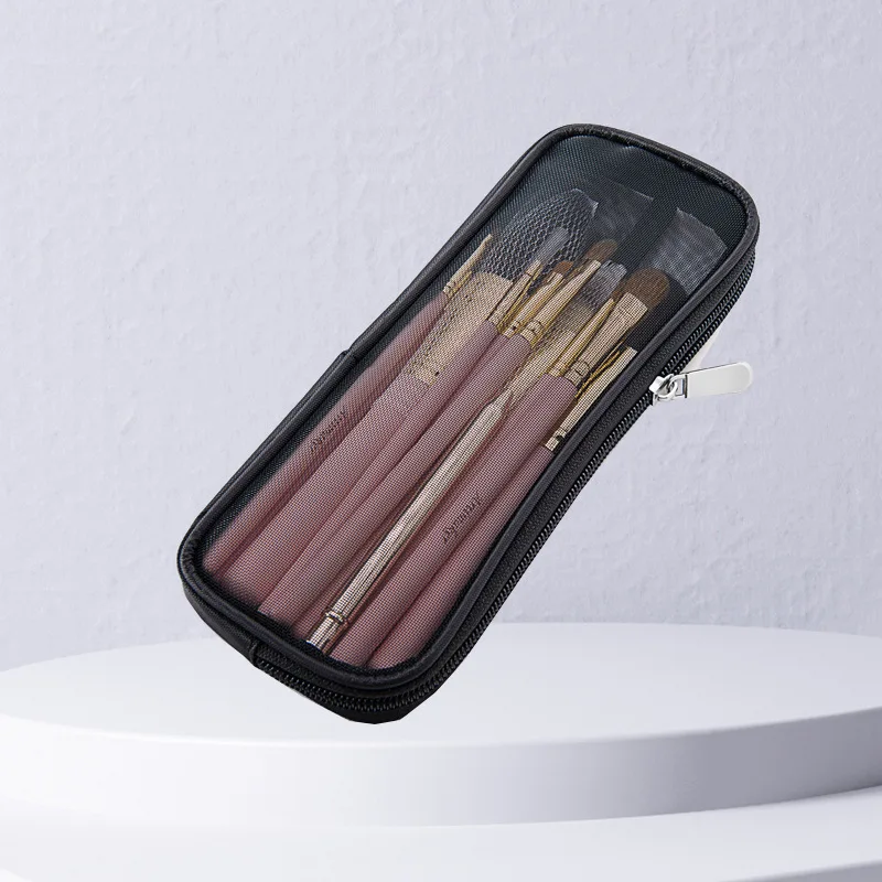 Beauty And Makeup Quotes - Makeup Brush Travel Case Cosmetic Toiletry