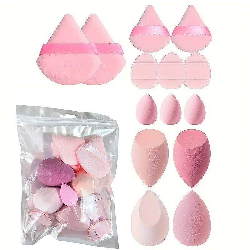 14Pcs Makeup Sponge Cosmetic B - Beauty Bay Makeup ulasan dan harga