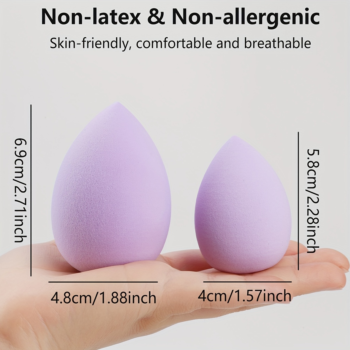 8 Pcs Beauty Egg Makeup Sponge - Beauty Bay Makeup ulasan dan harga