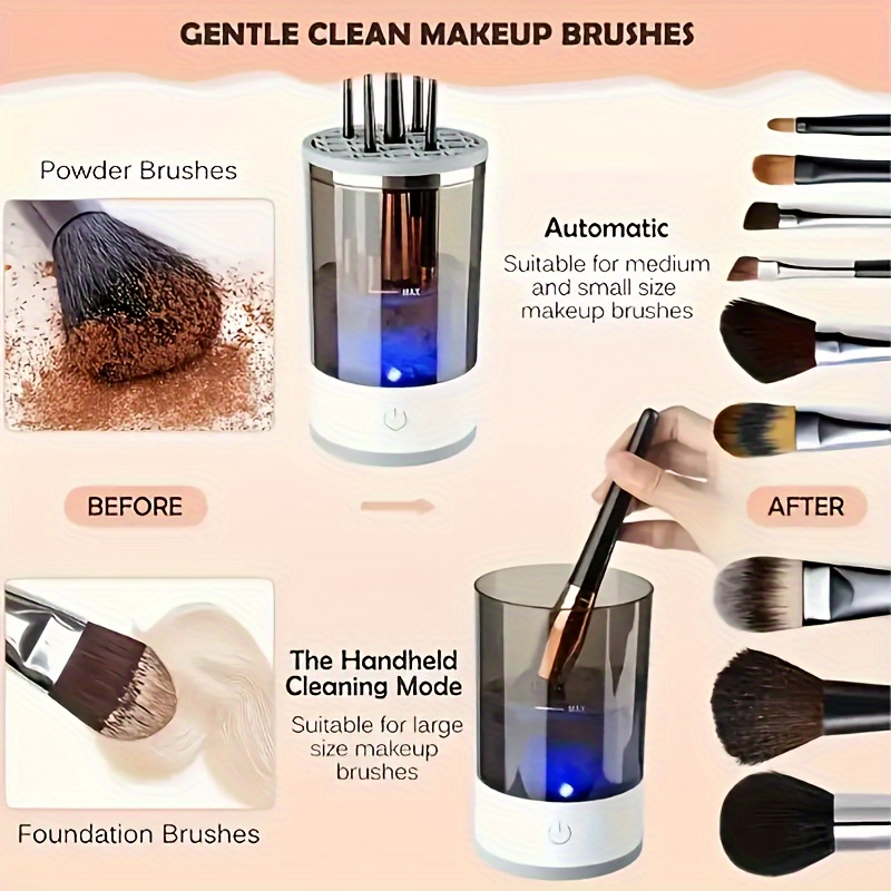 Automatic Electric Makeup Brus - Beauty And Makeup Quotes ulasan dan harga