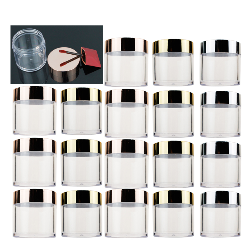 20/30/50pcs 60g Plastic Empty  - Beauty Flower Makeup ulasan dan harga