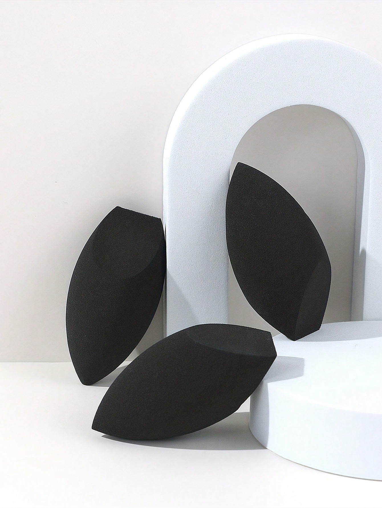 8/6/3/1 Piece Set of Black Egg - Beauty Makeup Egg ulasan dan harga