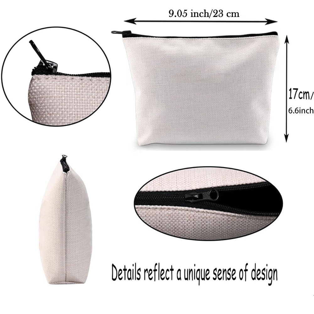 Canvas Makeup Bag Customized P - Beauty Makeup Names ulasan dan harga