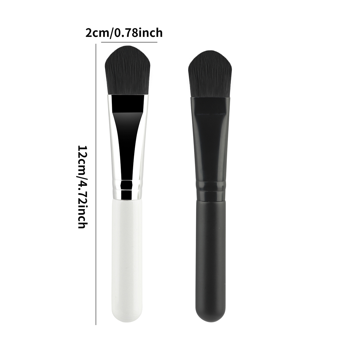 Face Mask Brush Flat Soft Hair - Beauty Bay Makeup ulasan dan harga