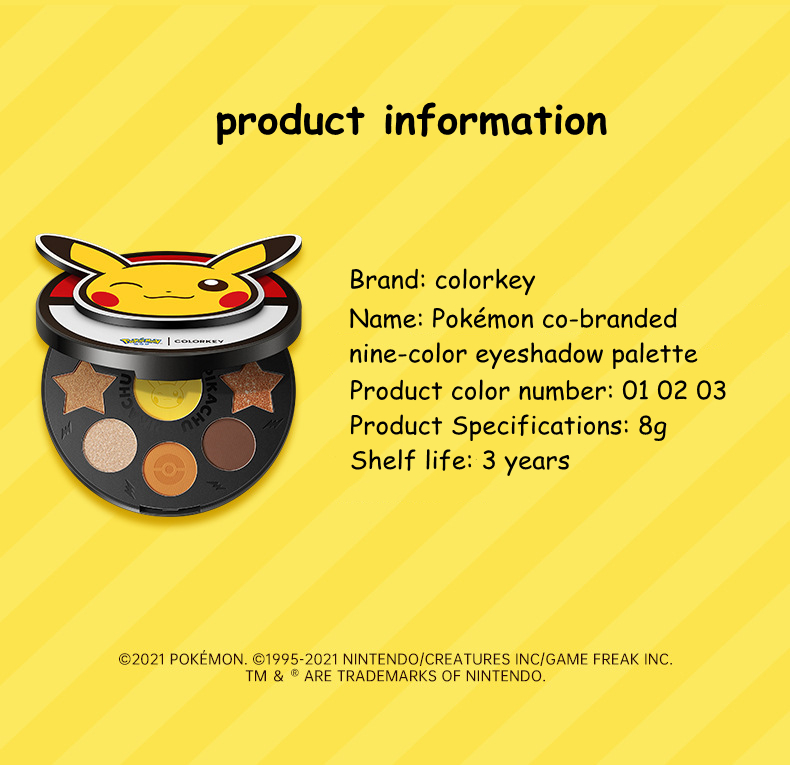 Cartoon Eyeshadow Palette 9 Co - Beauty Makeup Eyeshadow Palette ulasan dan harga