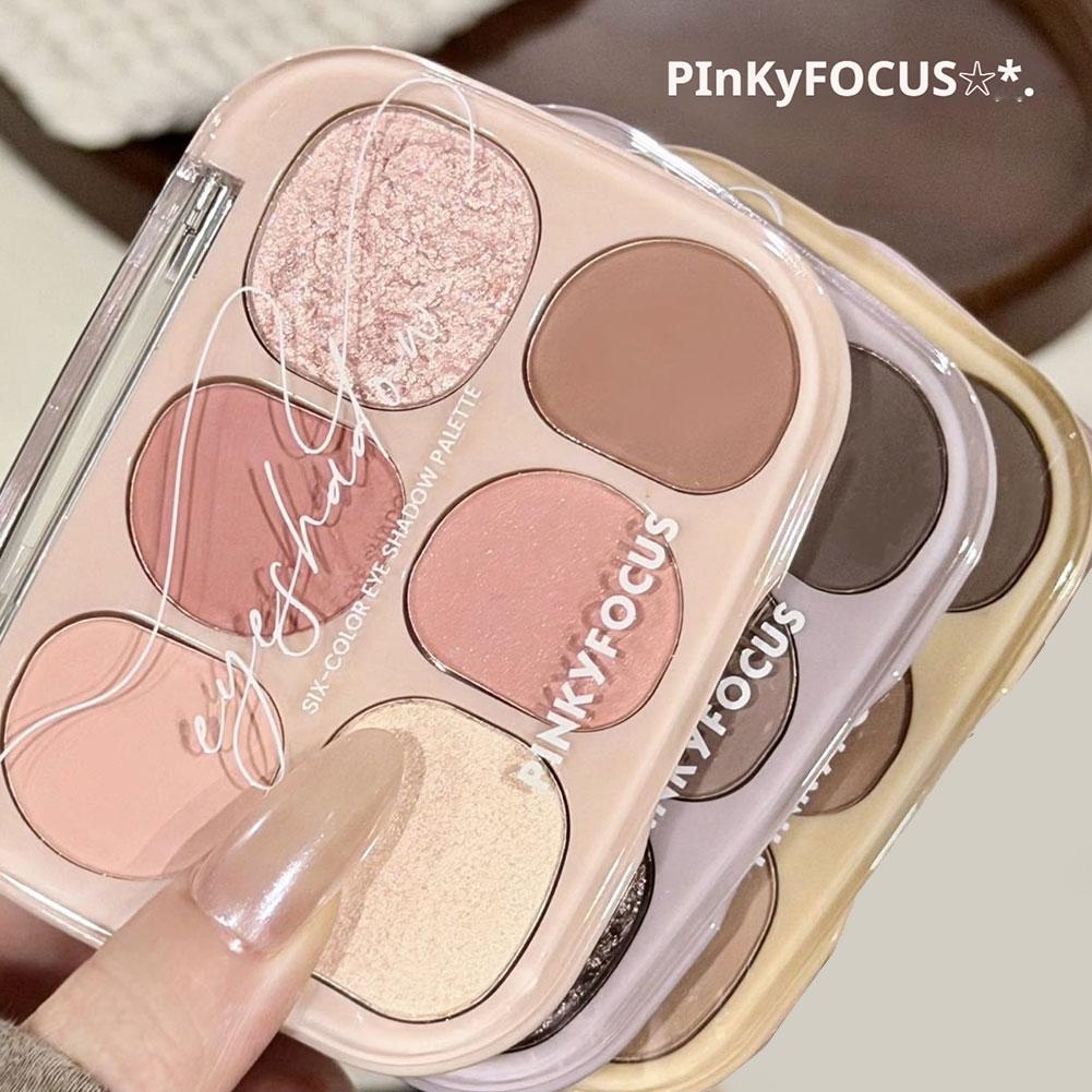 6 Colors Matte Eyeshadow Blush - Beauty Makeup Eyeshadow Palette ulasan dan harga