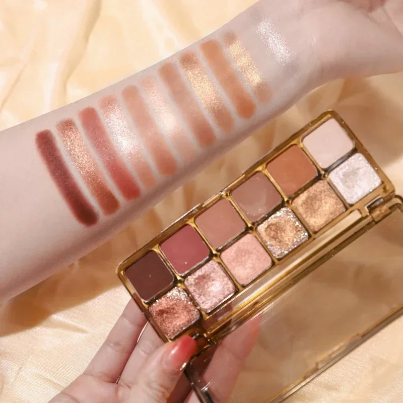 12 Colors Glitter Eye Shadow P - Beauty Makeup Eyeshadow Palette ulasan dan harga