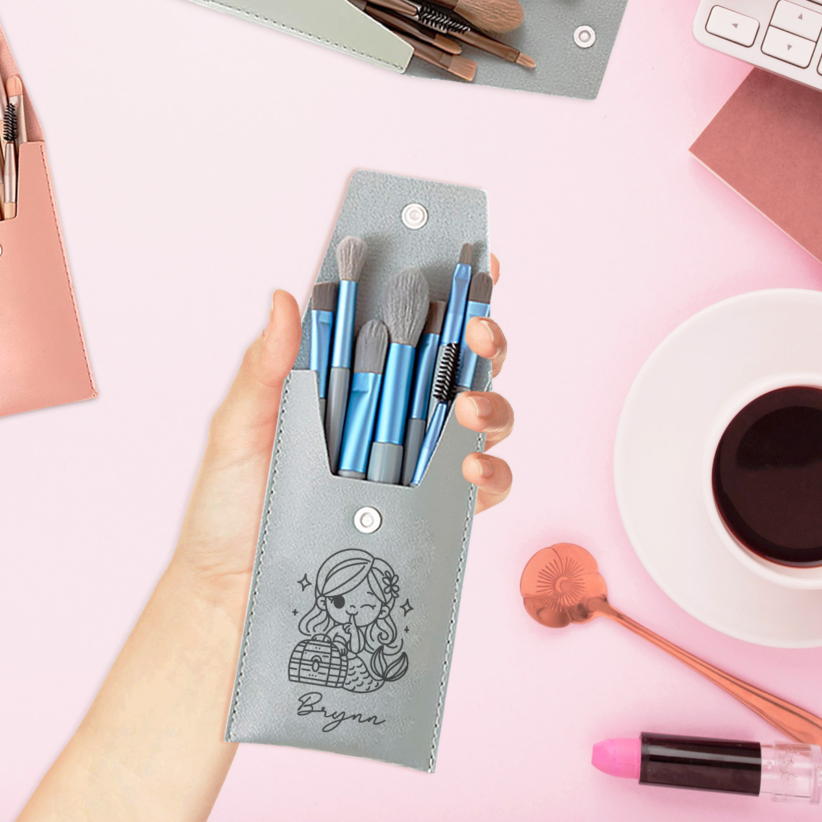 1pc Custom Name Makeup Brush,  - Beauty Makeup Names ulasan dan harga