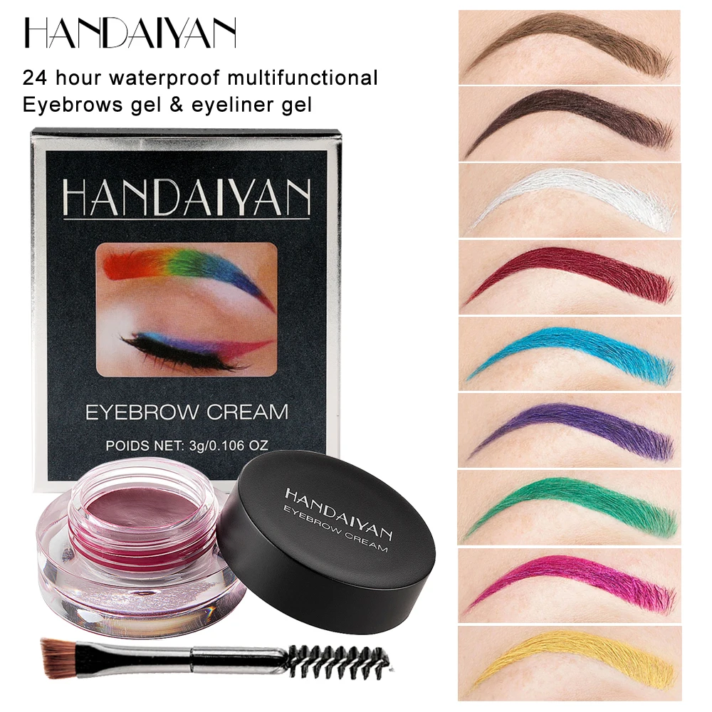 HANDAIYAN Colorful Eyebrow Cre - Bb Cream Tinted ulasan dan harga
