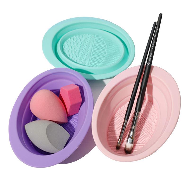 Soft Silicone Makeup Brush Cle - Beauty And Makeup Quotes ulasan dan harga