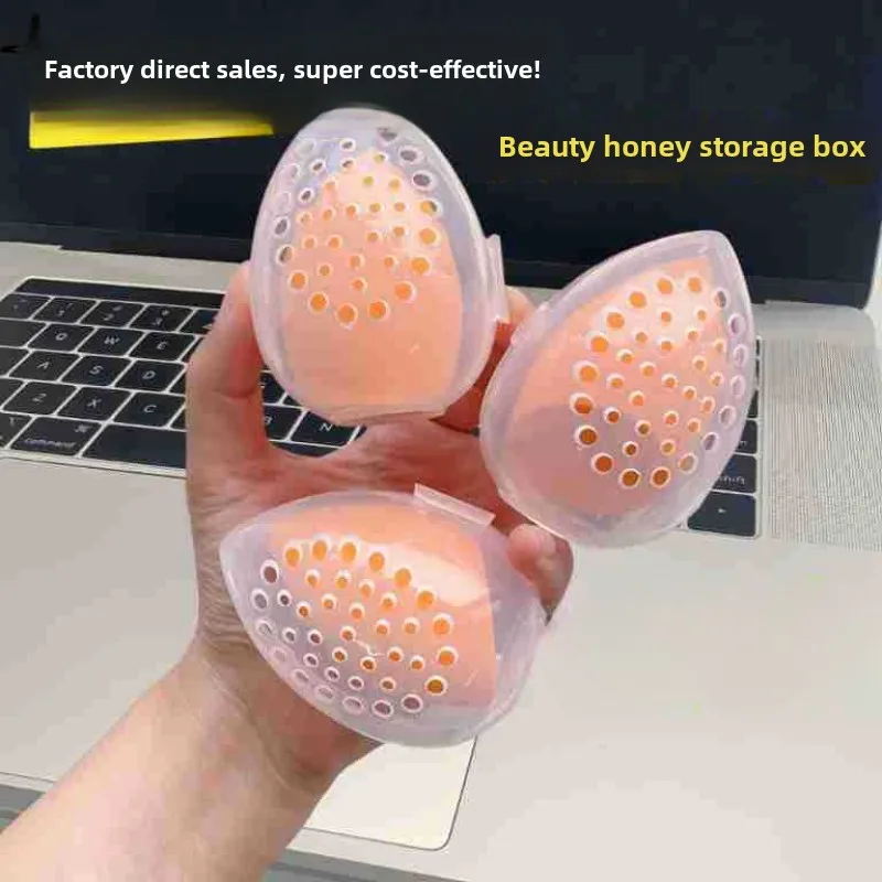 Portable Empty Makeup Sponge S - Beauty Makeup Egg ulasan dan harga