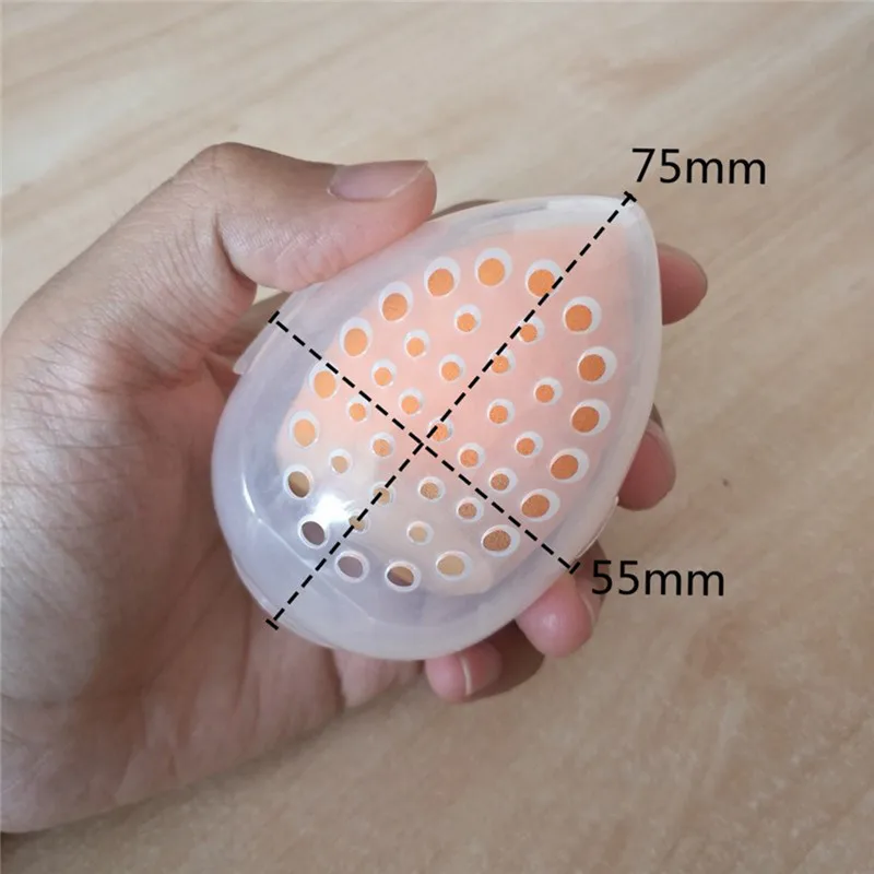 Portable Empty Makeup Sponge S - Beauty Makeup Egg ulasan dan harga