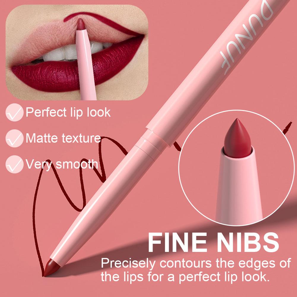 6Pcs Lipstick Lip Liner Pencil - Beauty Flower Makeup ulasan dan harga