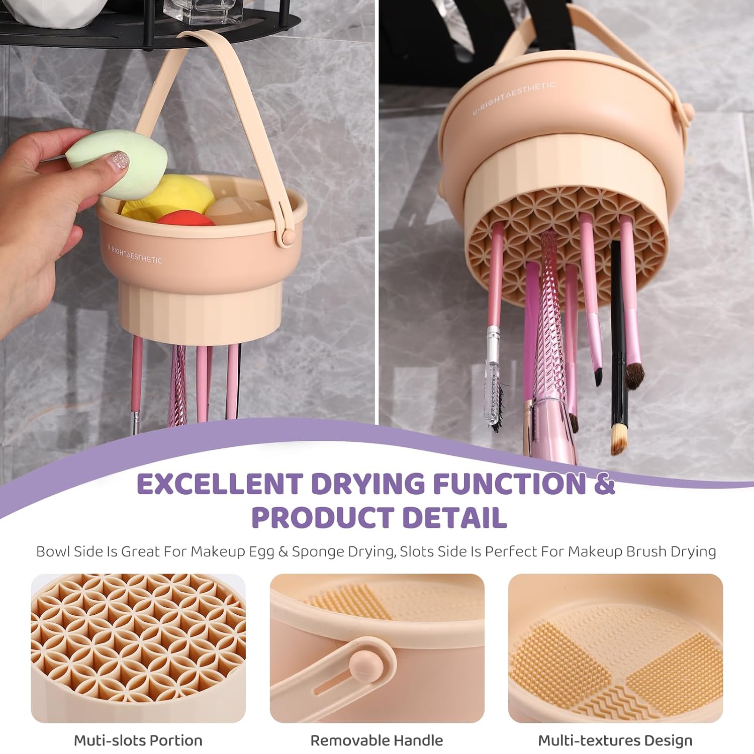 Makeup Brush Cleaning Bowl Bea - Beauty Makeup Egg ulasan dan harga