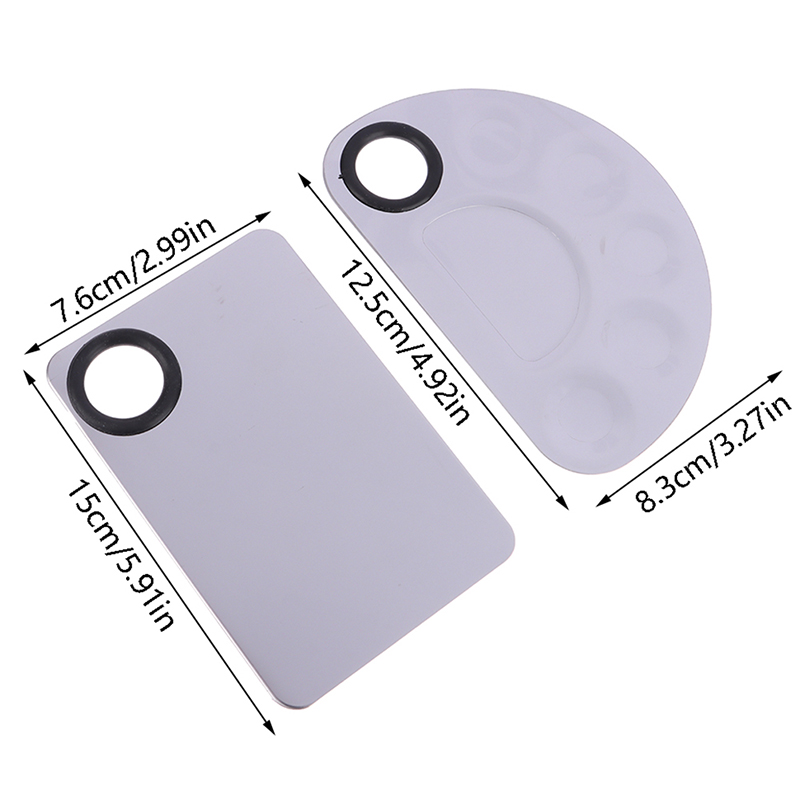 Stainless Steel Makeup Mixer N - Beauty Makeup Eyeshadow Palette ulasan dan harga