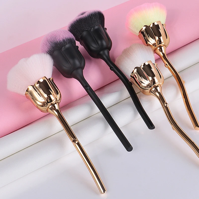 Rose Flower Shape Loose Powder - Beauty Flower Makeup ulasan dan harga