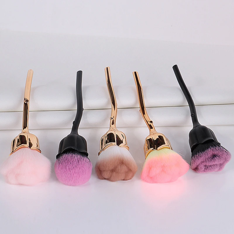 Rose Flower Shape Loose Powder - Beauty Flower Makeup ulasan dan harga