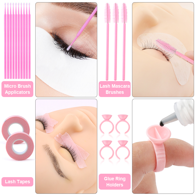 268PCS Eyelash Extensions Brus - Beauty And Makeup Quotes ulasan dan harga