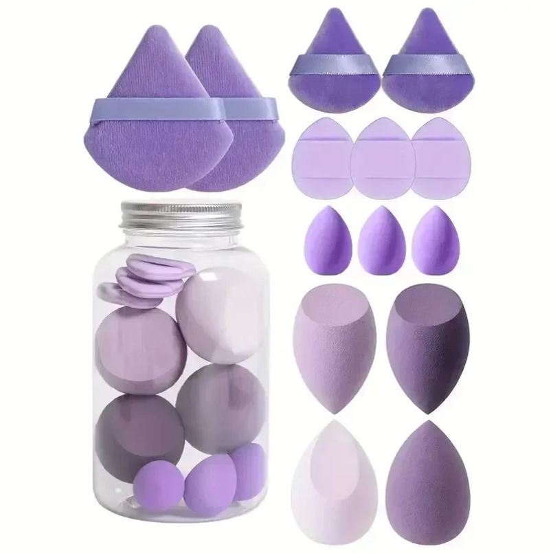 12/14Pcs Makeup Sponge Cosmeti - Beauty Bay Makeup ulasan dan harga