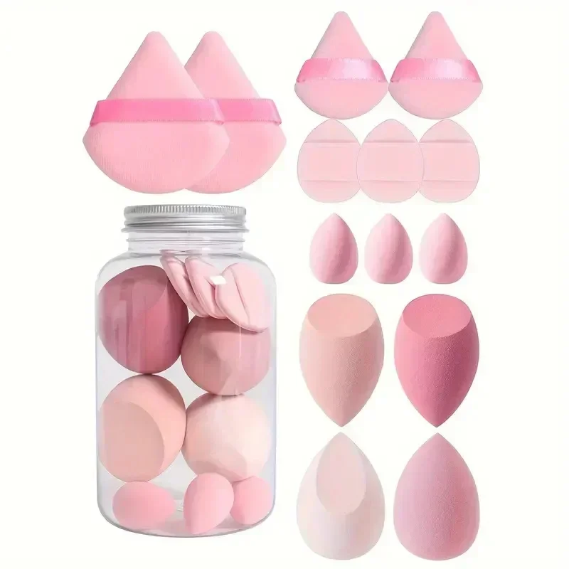 12/14Pcs Makeup Sponge Cosmeti - Beauty Bay Makeup ulasan dan harga