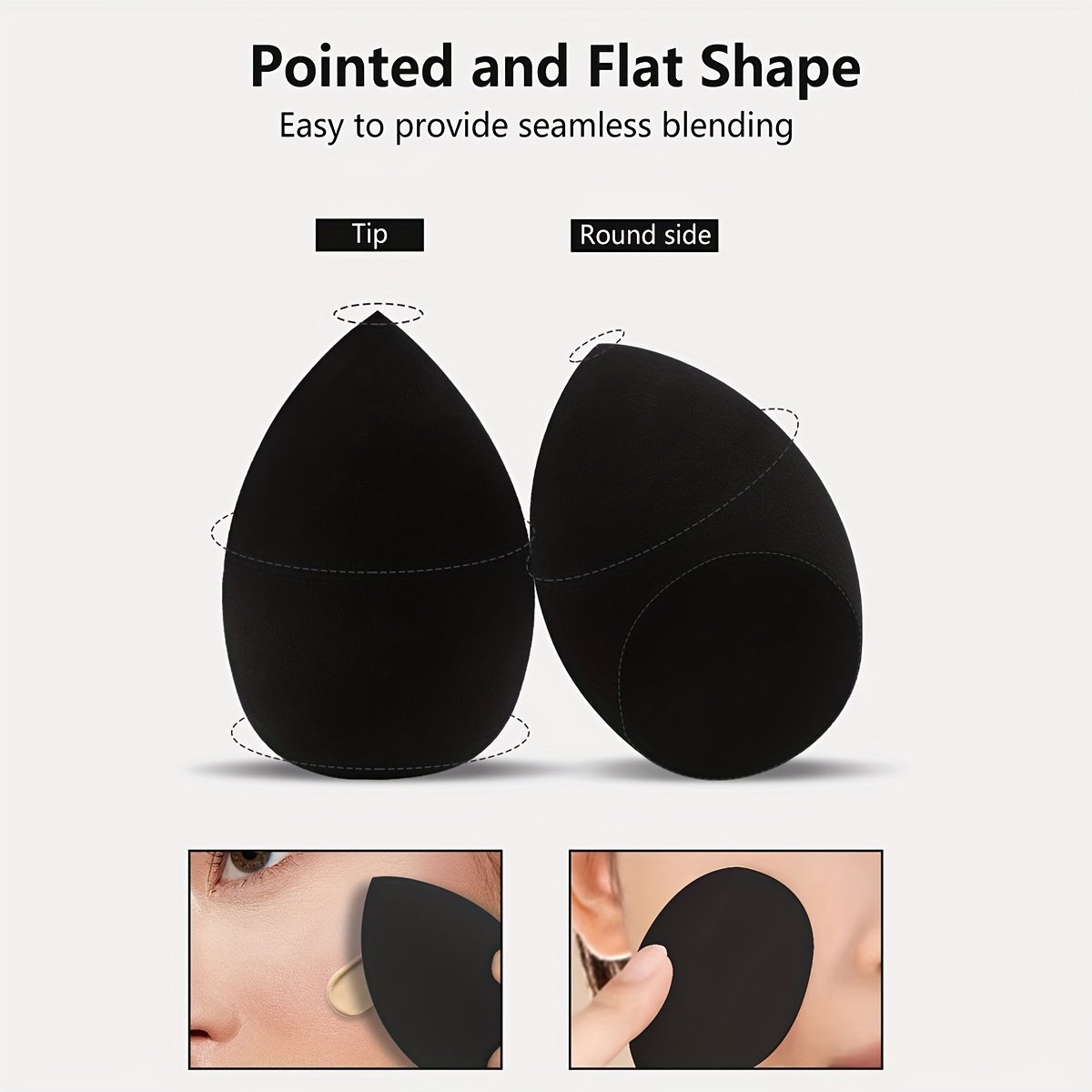 8 Pcs Beauty Egg Makeup Sponge - Beauty Bay Makeup ulasan dan harga