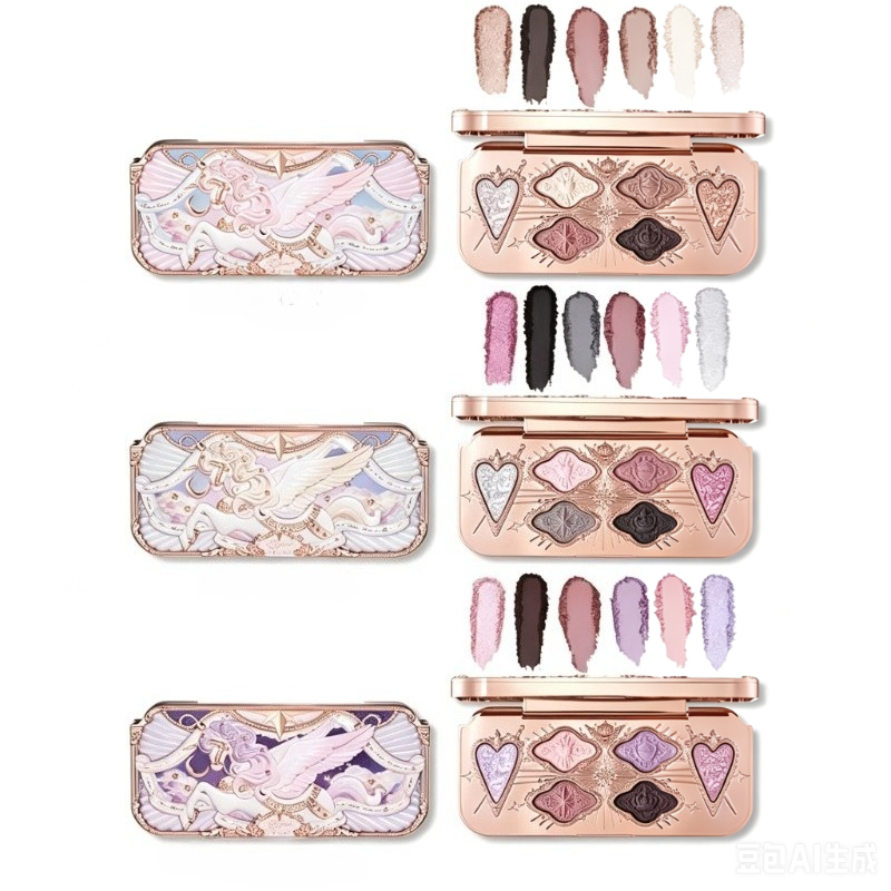 Flower Knows Knight Unicorn Ey - Beauty Makeup Eyeshadow Palette ulasan dan harga
