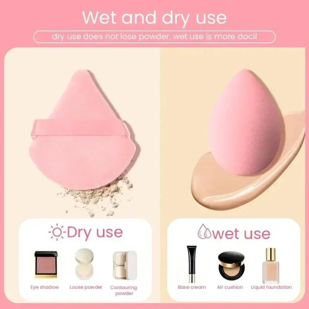 12/14Pcs Makeup Sponge Blender - Beauty Makeup Egg ulasan dan harga