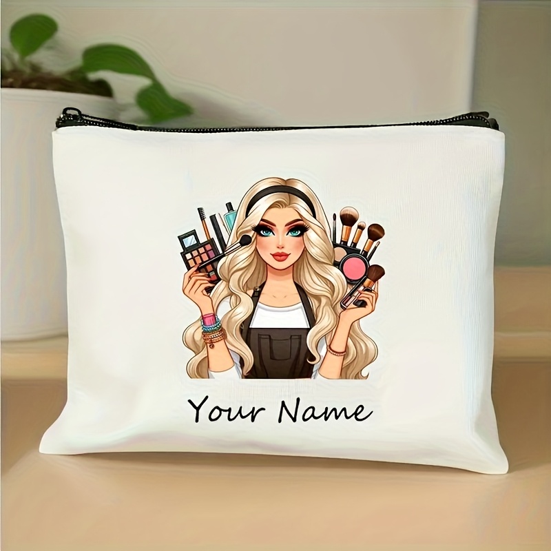 1-3pcs Custom Name Makeup Bag  - Beauty Makeup Names ulasan dan harga