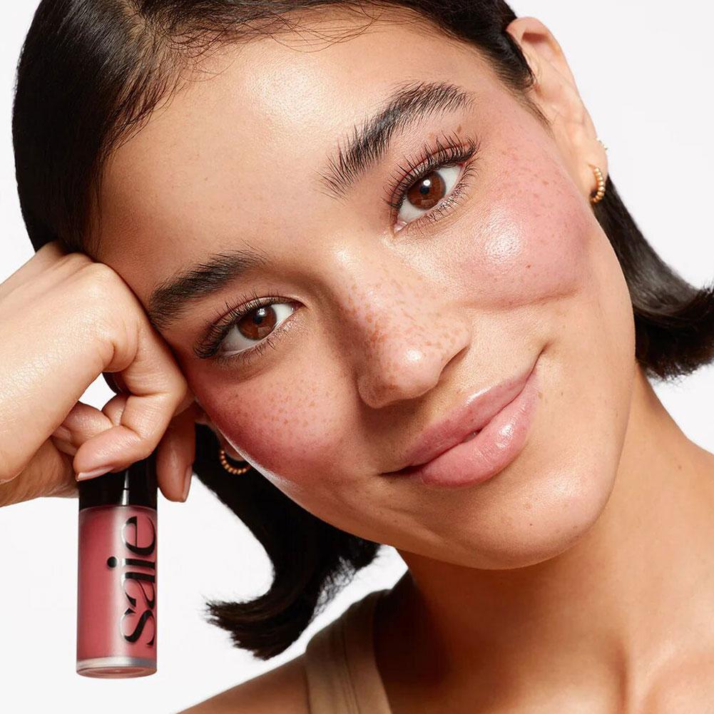 Saie Glowing Liquid Blush Mois - Huda Beauty Makeup Kit ulasan dan harga