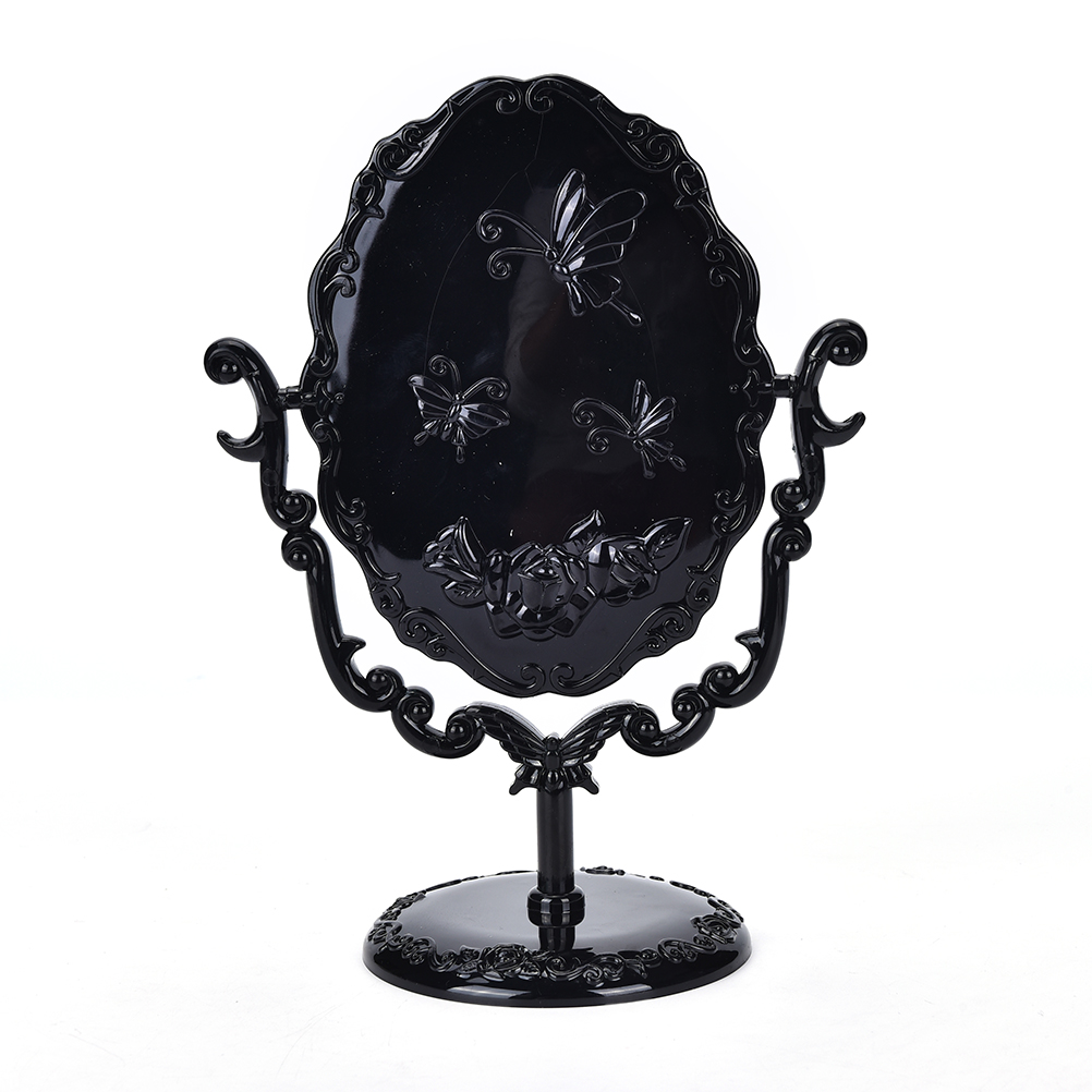 【1PC Makeup Mirror Girl Deskto - Beauty Flower Makeup ulasan dan harga