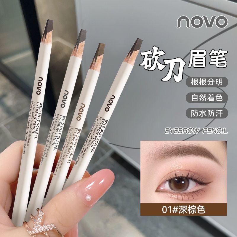 Soft Focus Eyebrow Pencil 4 Co - Beauty Makeup Novo ulasan dan harga