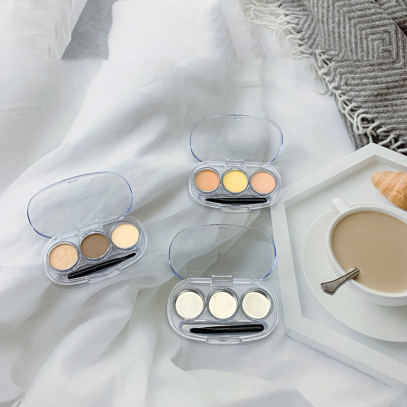 3 In1 Makeup Aluminum Palette  - Beauty Makeup Eyeshadow Palette ulasan dan harga