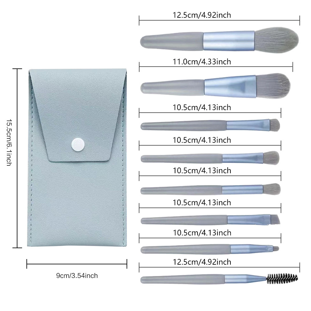 8pcs Makeup Brush Set with Sto - Beauty Makeup Names ulasan dan harga