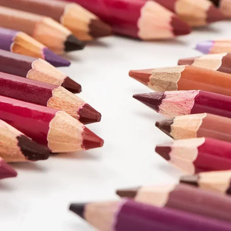 Colored Lip Liner Pencil Black - Beauty Flower Makeup ulasan dan harga