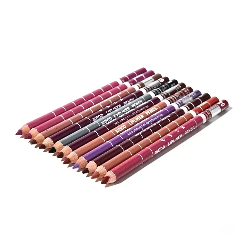Colored Lip Liner Pencil Black - Beauty Flower Makeup ulasan dan harga