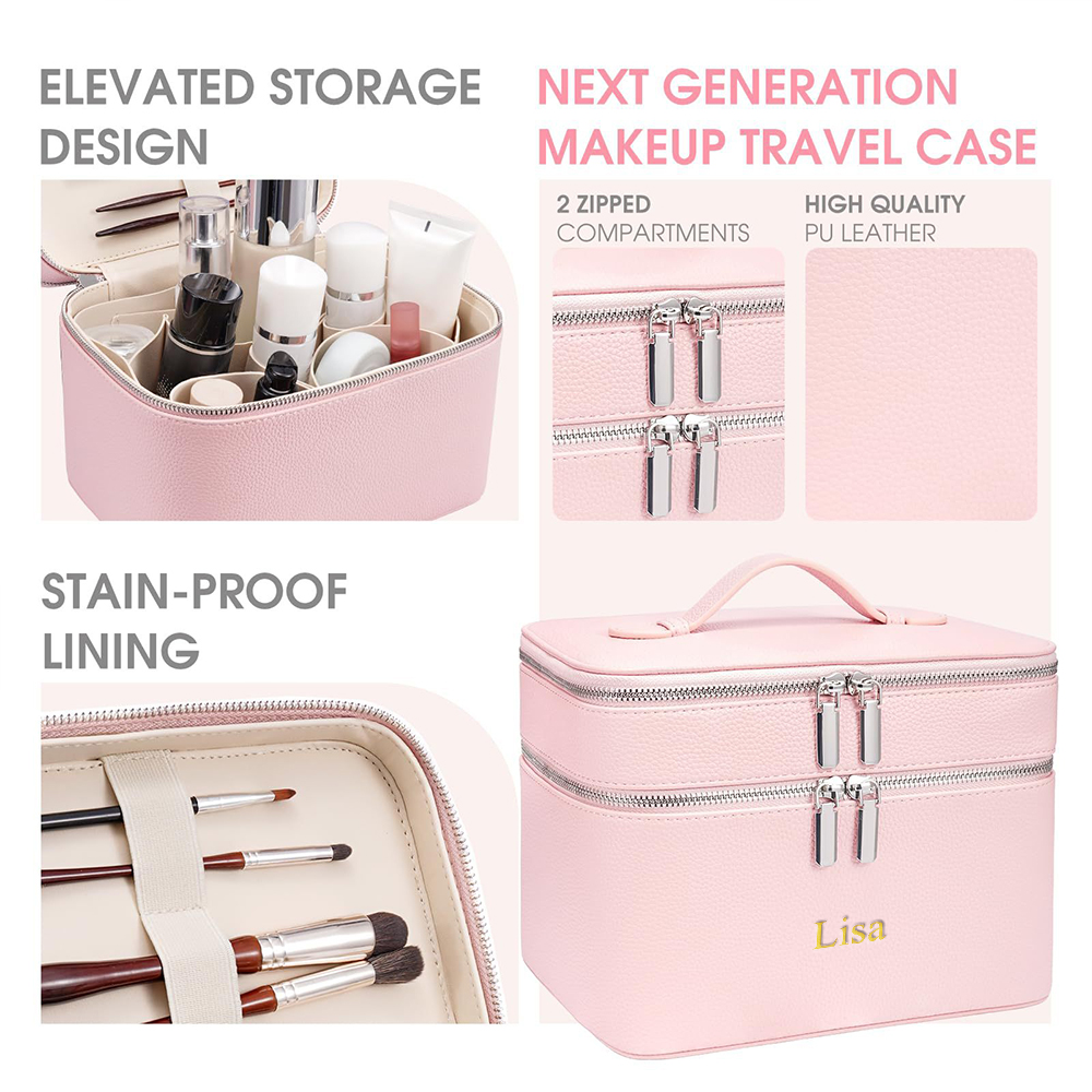 Customized Name Double-Layer P - Beauty Makeup Names ulasan dan harga