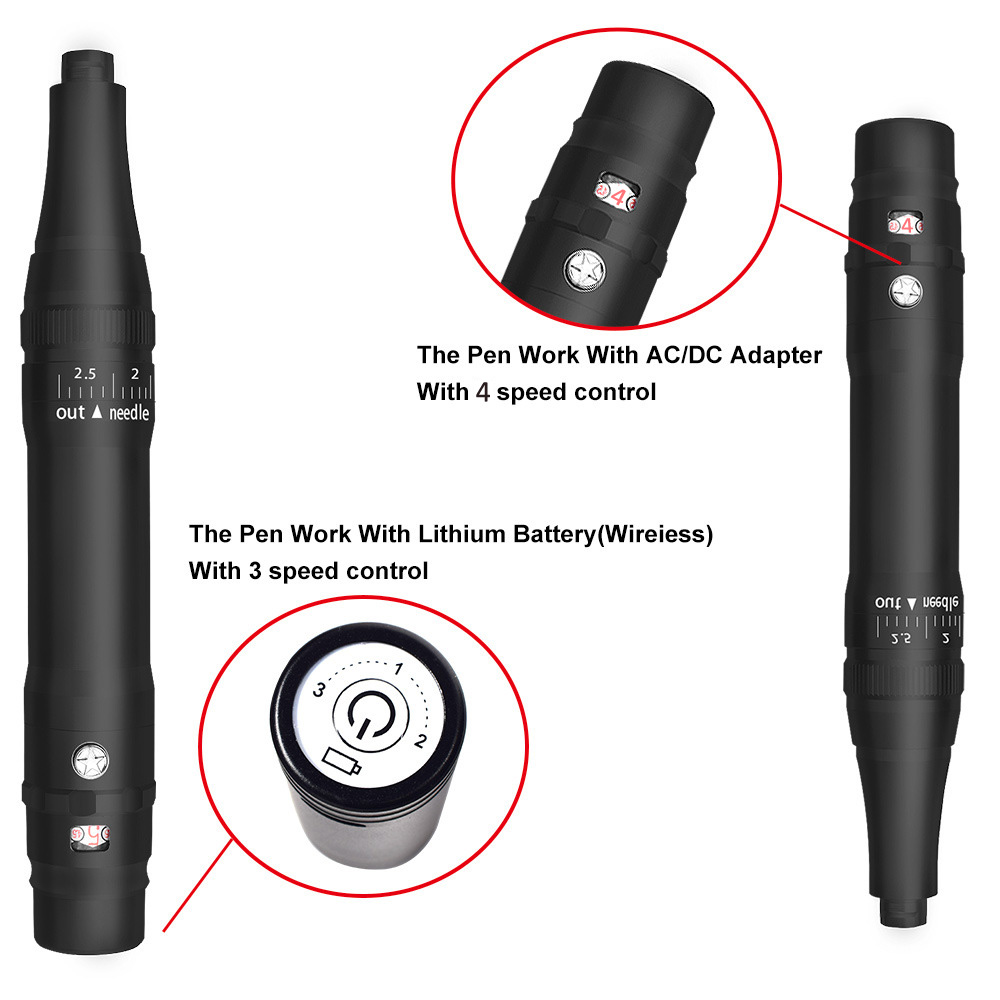 Black/ Rose Gold Wireless Perm - Beauty Flower Makeup ulasan dan harga