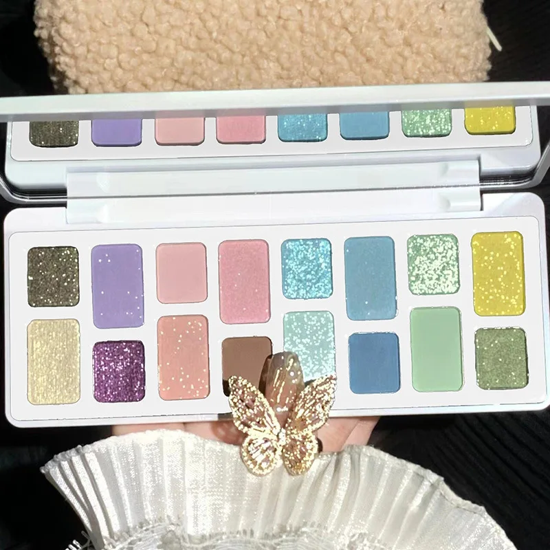 K'APEINE 16-Color Eyeshadow Pa - Beauty Makeup Eyeshadow Palette ulasan dan harga