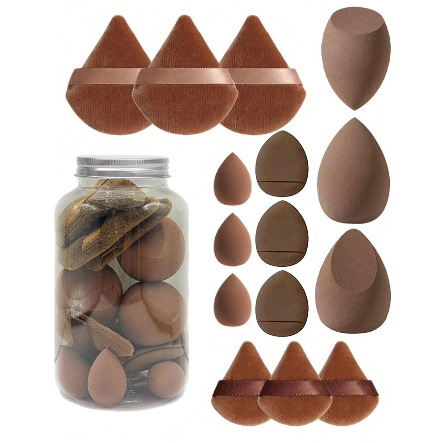 Set of 15 makeup sponges with  - Beauty Bay Makeup ulasan dan harga