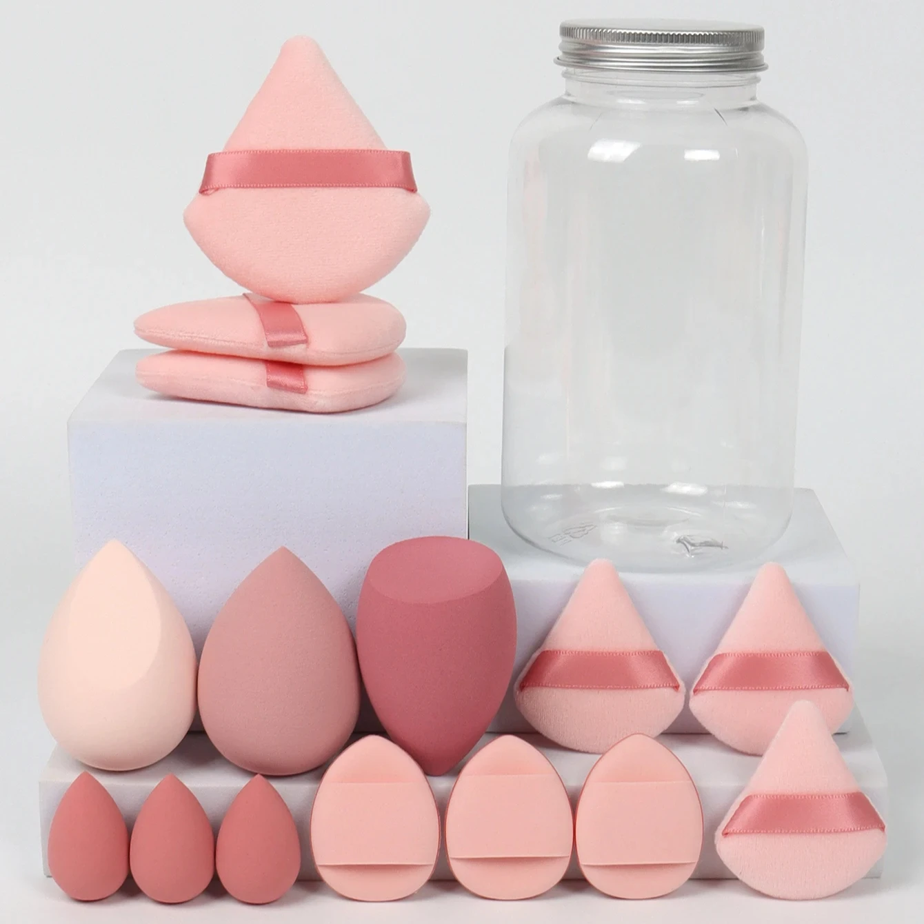 12/15Pcs Makeup Sponge Cosmeti - Beauty Makeup Egg ulasan dan harga